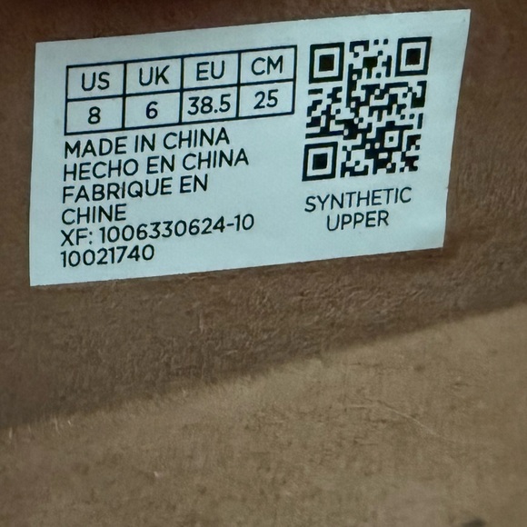 TOMS Women's Gold Glitter Ballet Flats - Size 8 - Picture 7 of 7